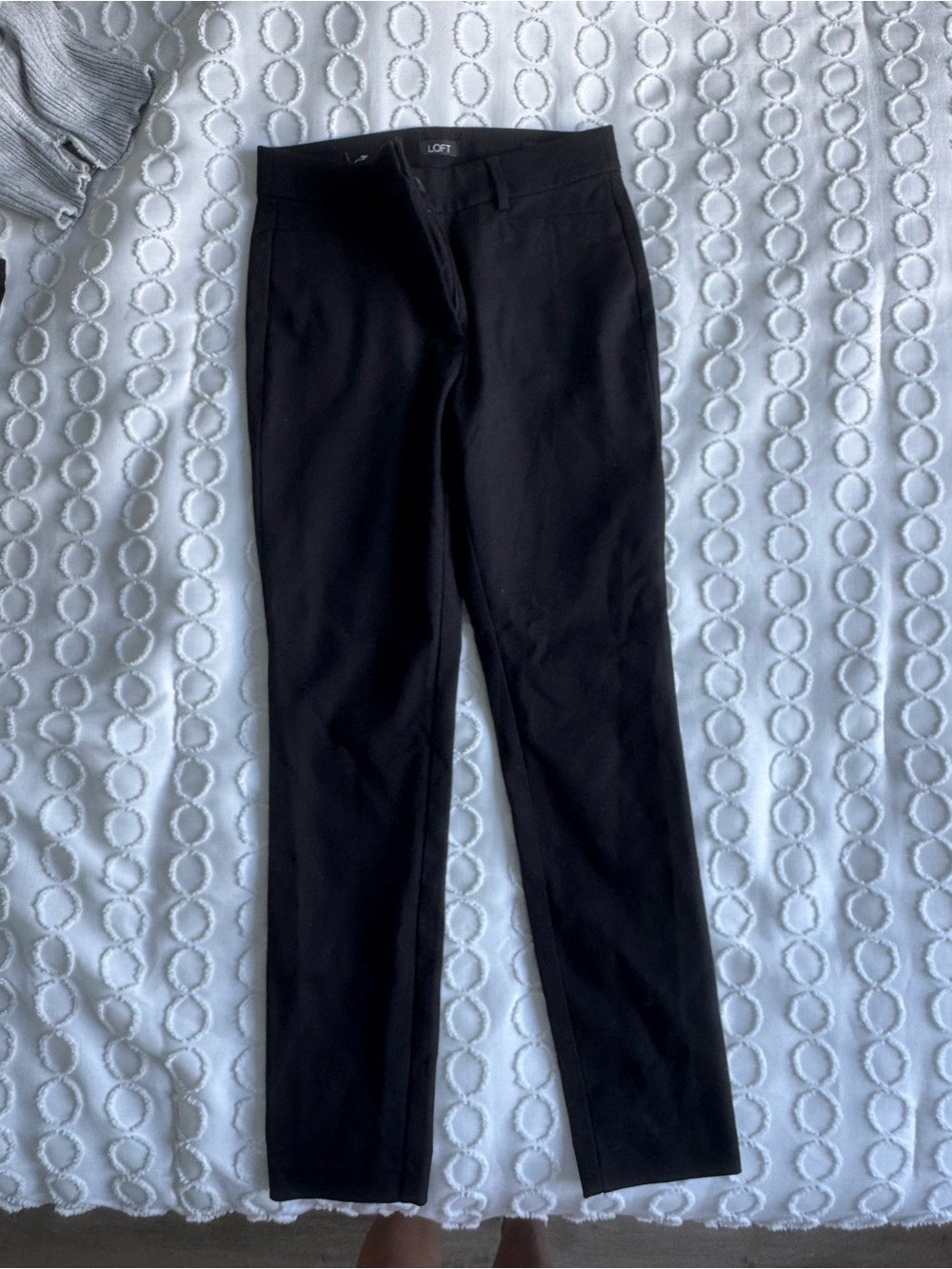 LOFT Black Skinny Dress Pants